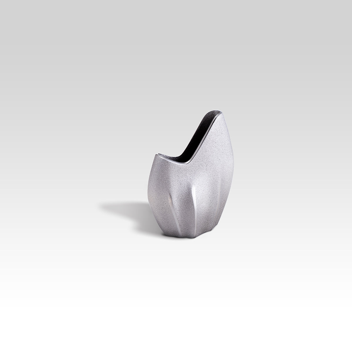 Small Flower Vase - Coffee Table Decor, Bud Vase Centerpieces/ Silver