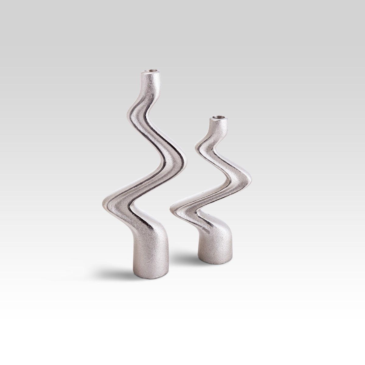 Silver Taper Candle Holders - Belin Home Decoration Inc.
