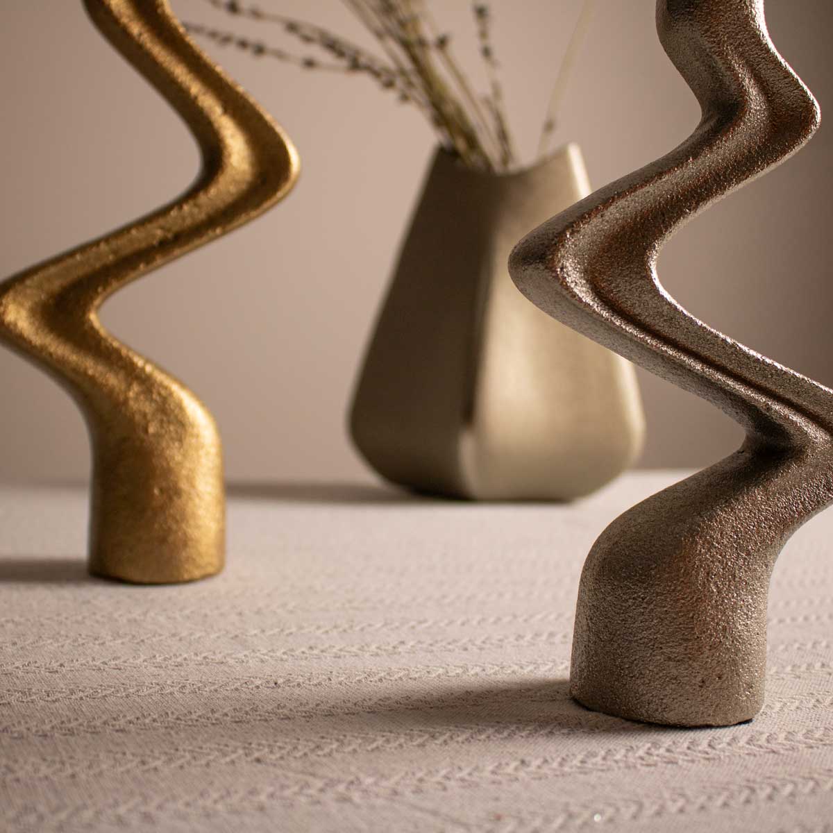 Pair of Candlestick Holders for Dinning Table