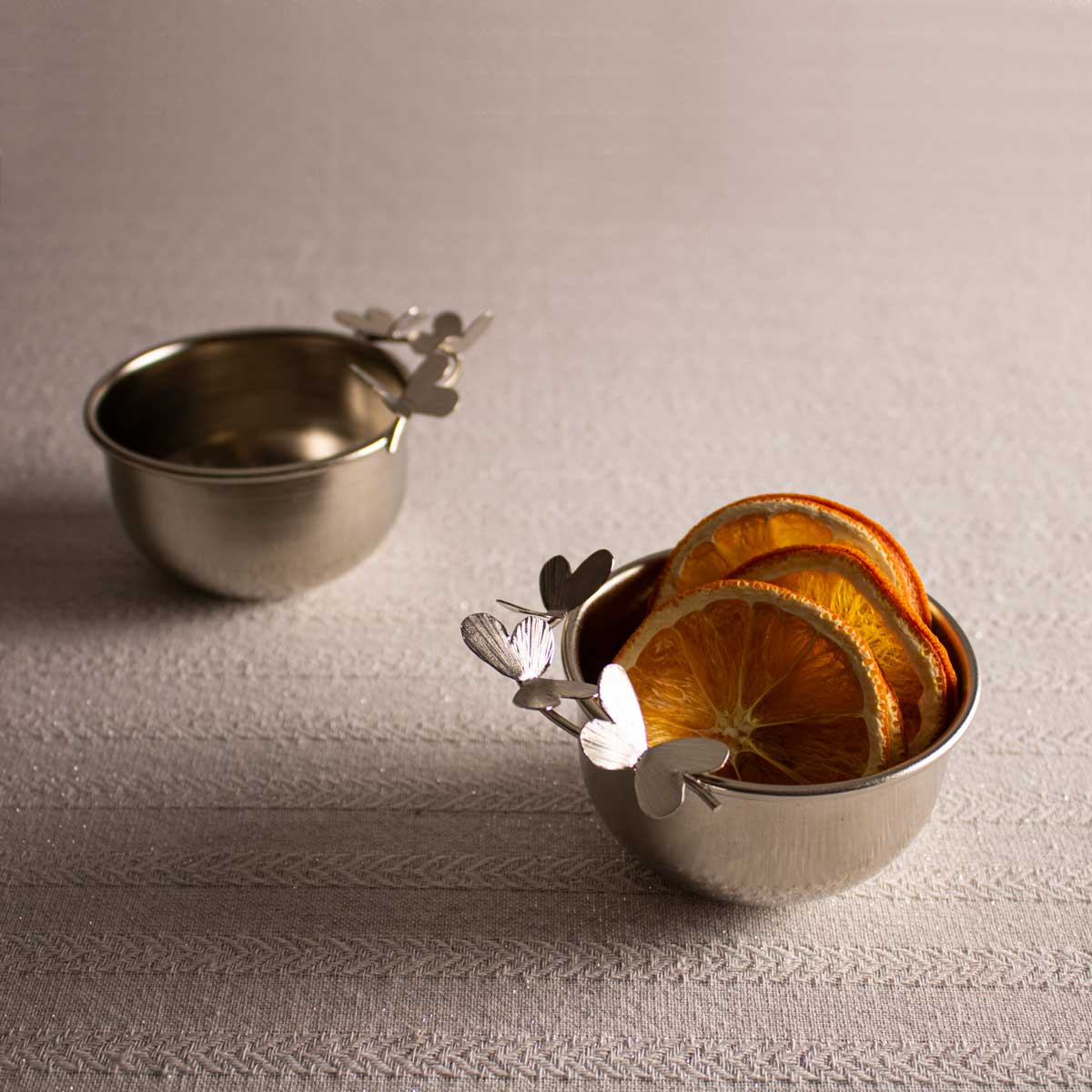 Small Brass Gold Decorative Nut Bowls