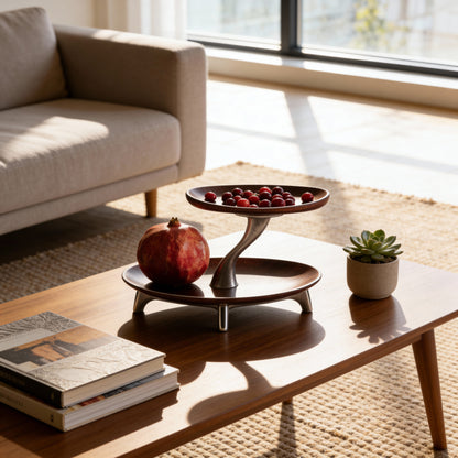 2-tier-oval-tray-amber-brown