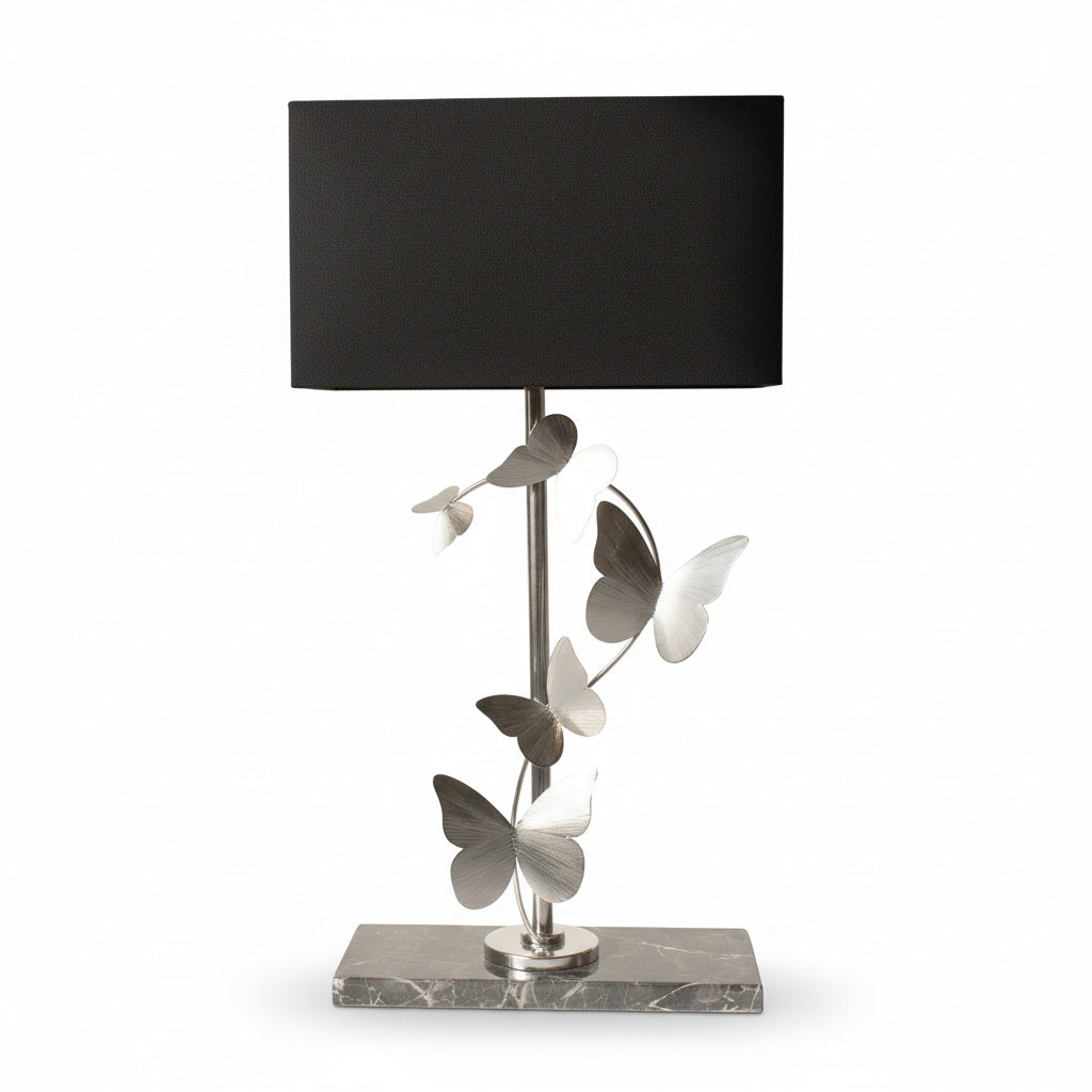 Butterfly light brass silver