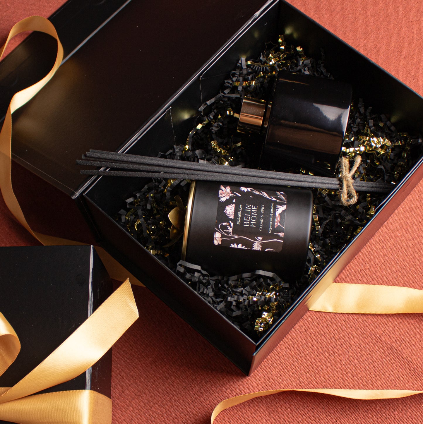 Bougie en pot papillon