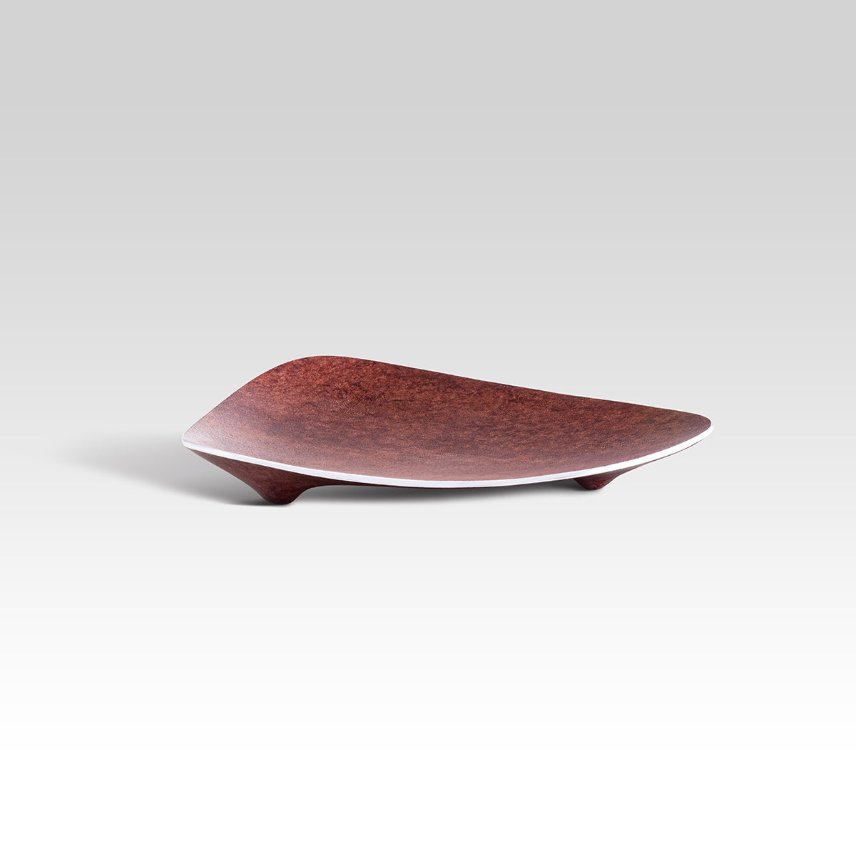 Decorative Pedestal Brown Plate