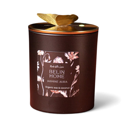 Bougie en pot papillon