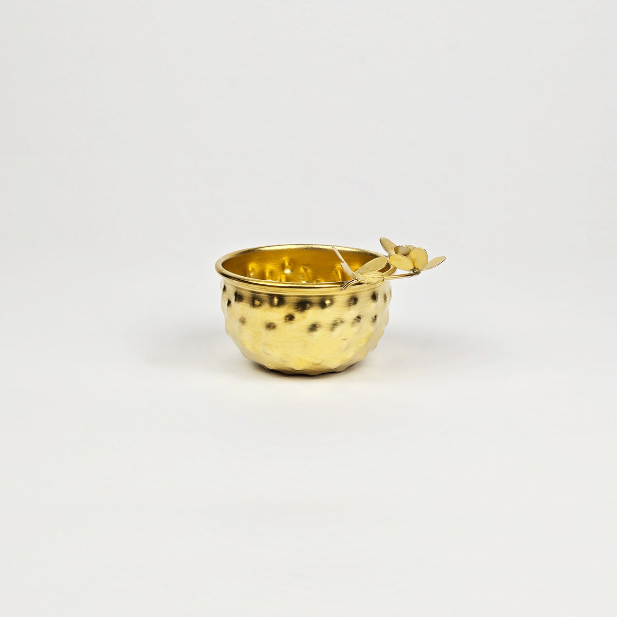 Small Brass Gold Decorative Jewelry Bowl - Butterfly Bowl