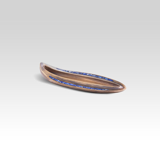 Lapis Lazuli Censer holder - Jewelry Holder - Coffee Table Décor