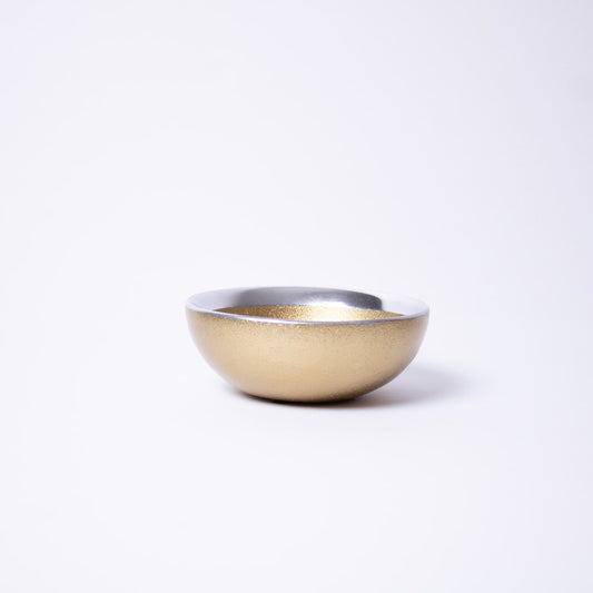 Small Gold Nut Bowl - jewelry bowl