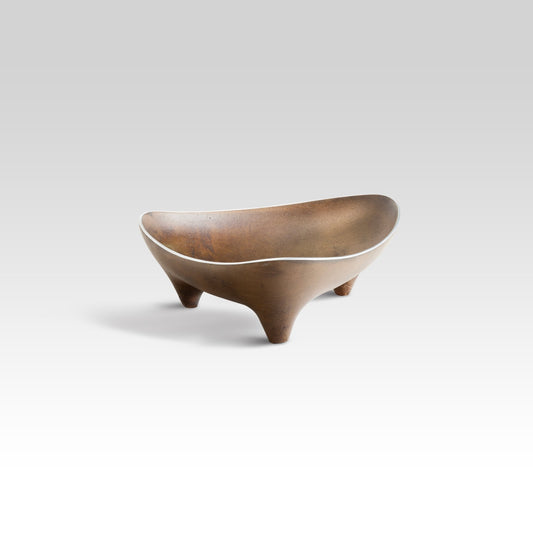 Pedestal Bowl - Nut Bowl - Chic Jewelry Bowl Gift for Loved Ones, Functional Coffee Table Bowl, Gold Bowl
