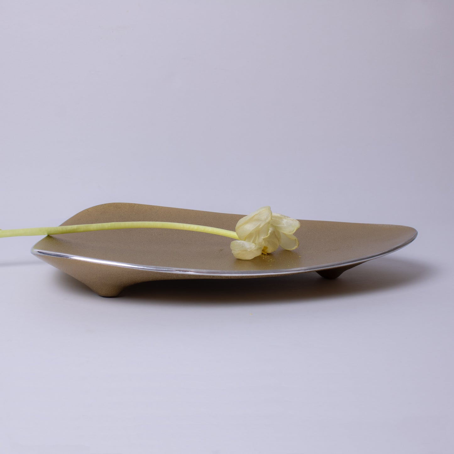 Tripod Serving Tray - Gold - Belin Home